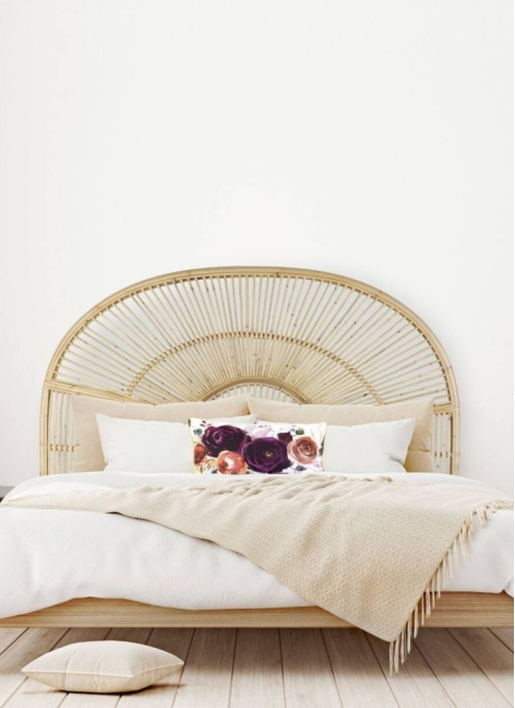 Cabezal Rattan Irregular 165x135