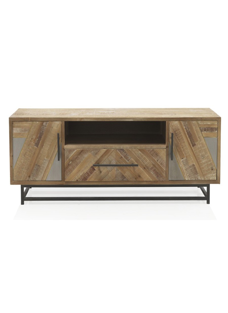 Mueble TV Line Madera Abeto 150x47x57 cm