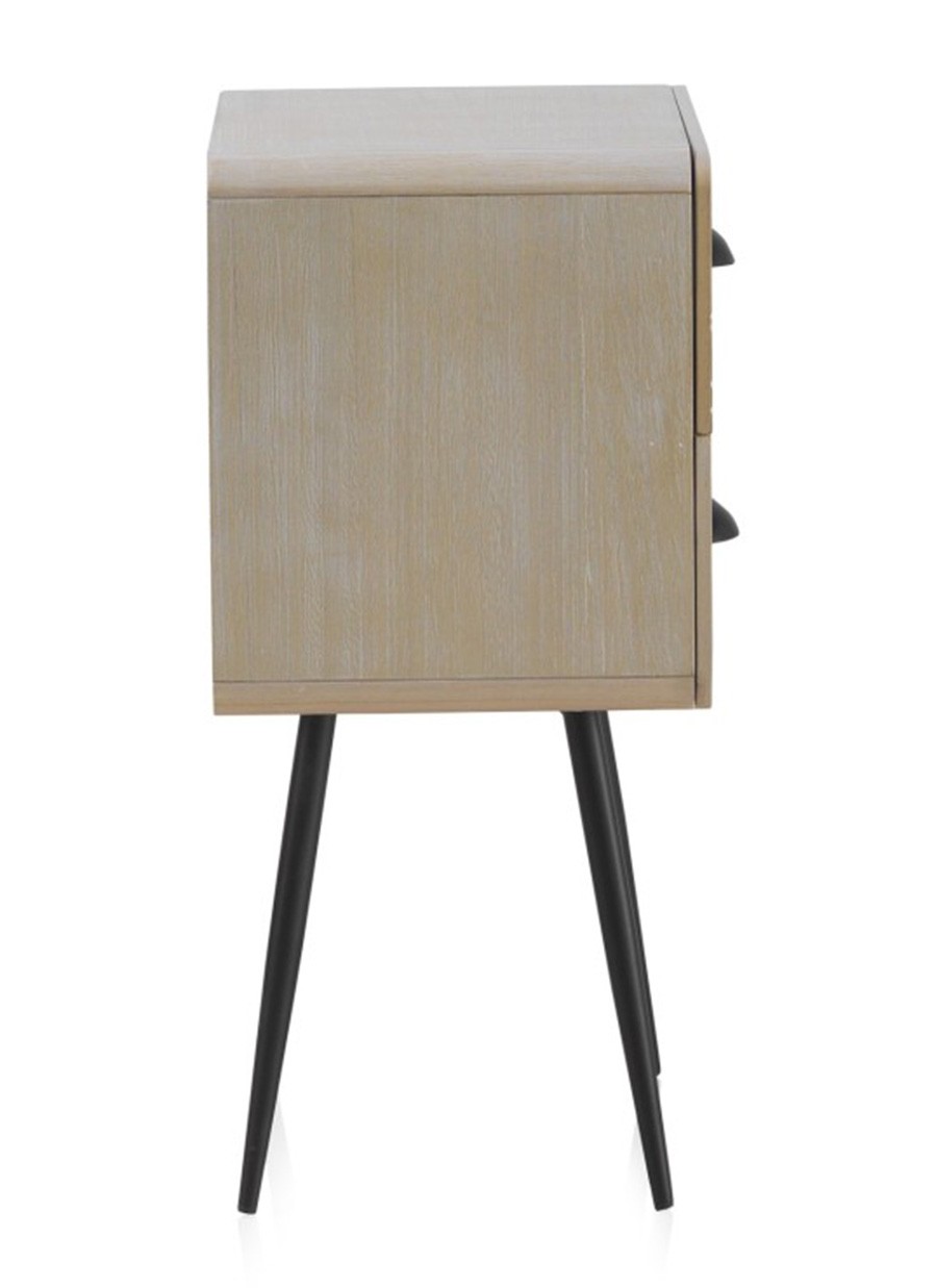 Mesita Born 2 Cajones 37x30x50.5 cm