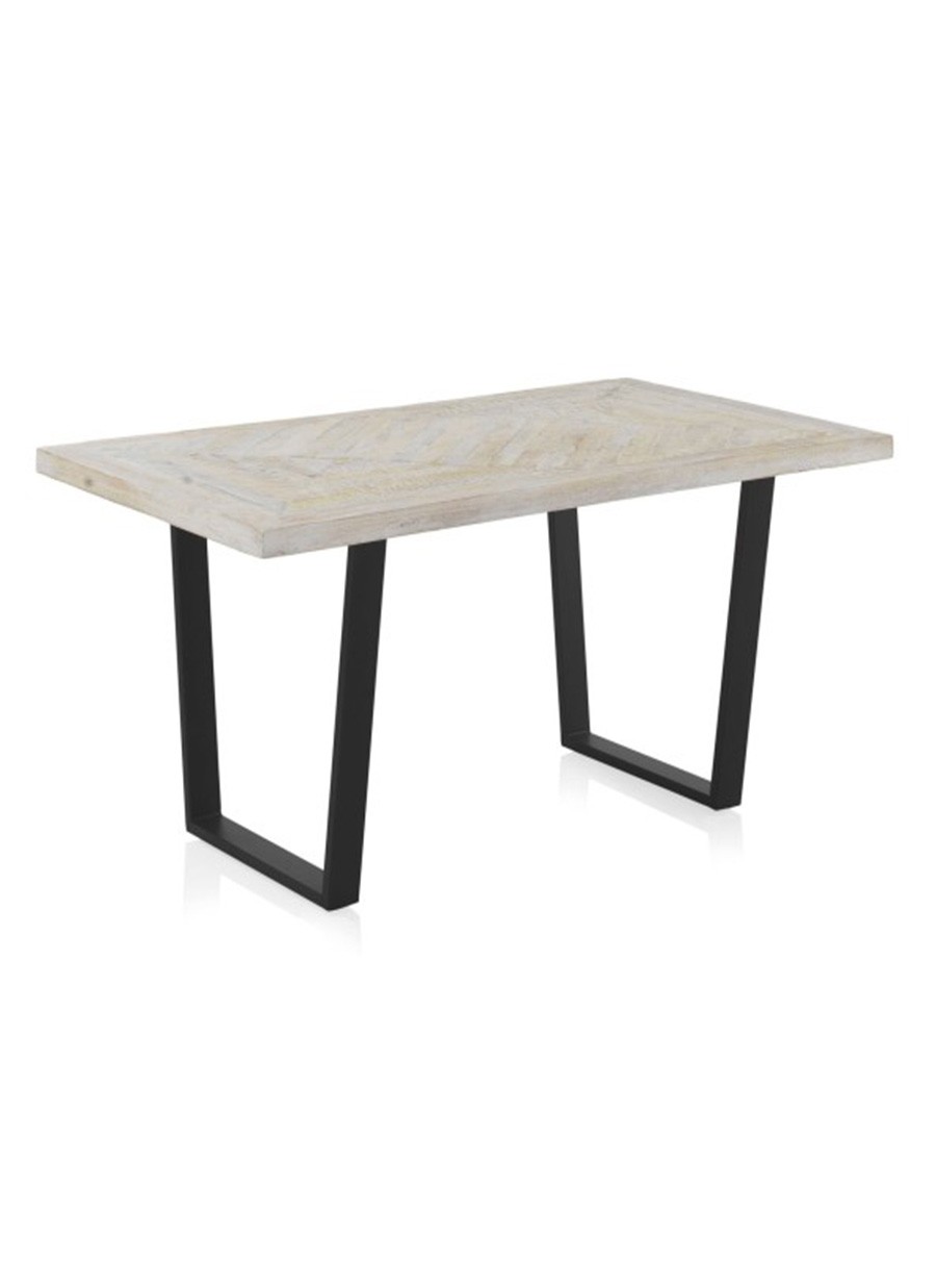 Mesa Comedor Sila Madera De Mango...