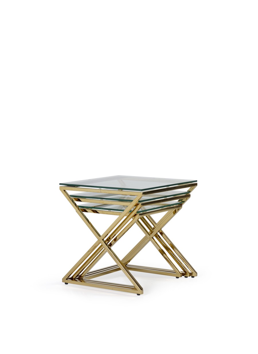 Mesa Auxiliar Berlin 3 Piezas...