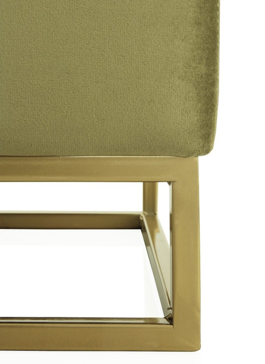 Banqueta Velvet Terciopelo 90x38x44 cm