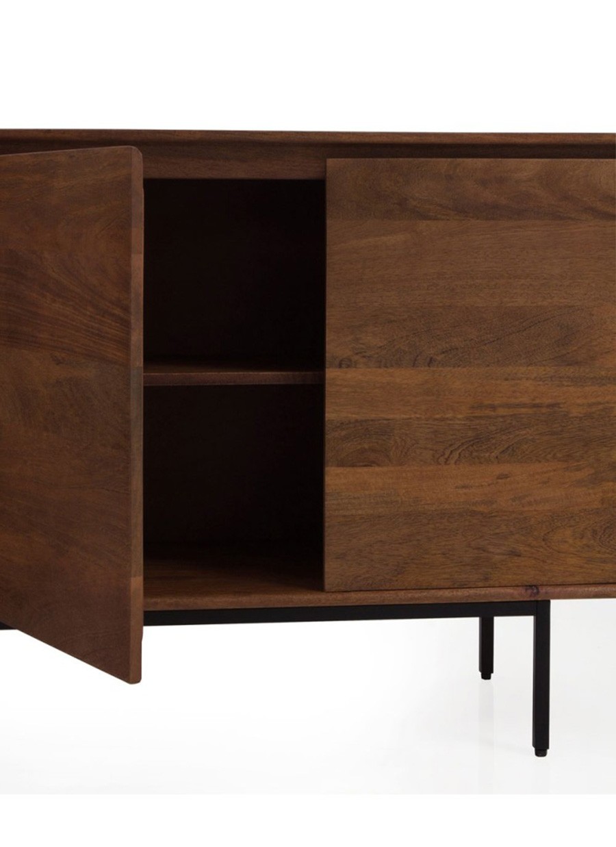 Aparador Luxem Mango 200x40x80 cm