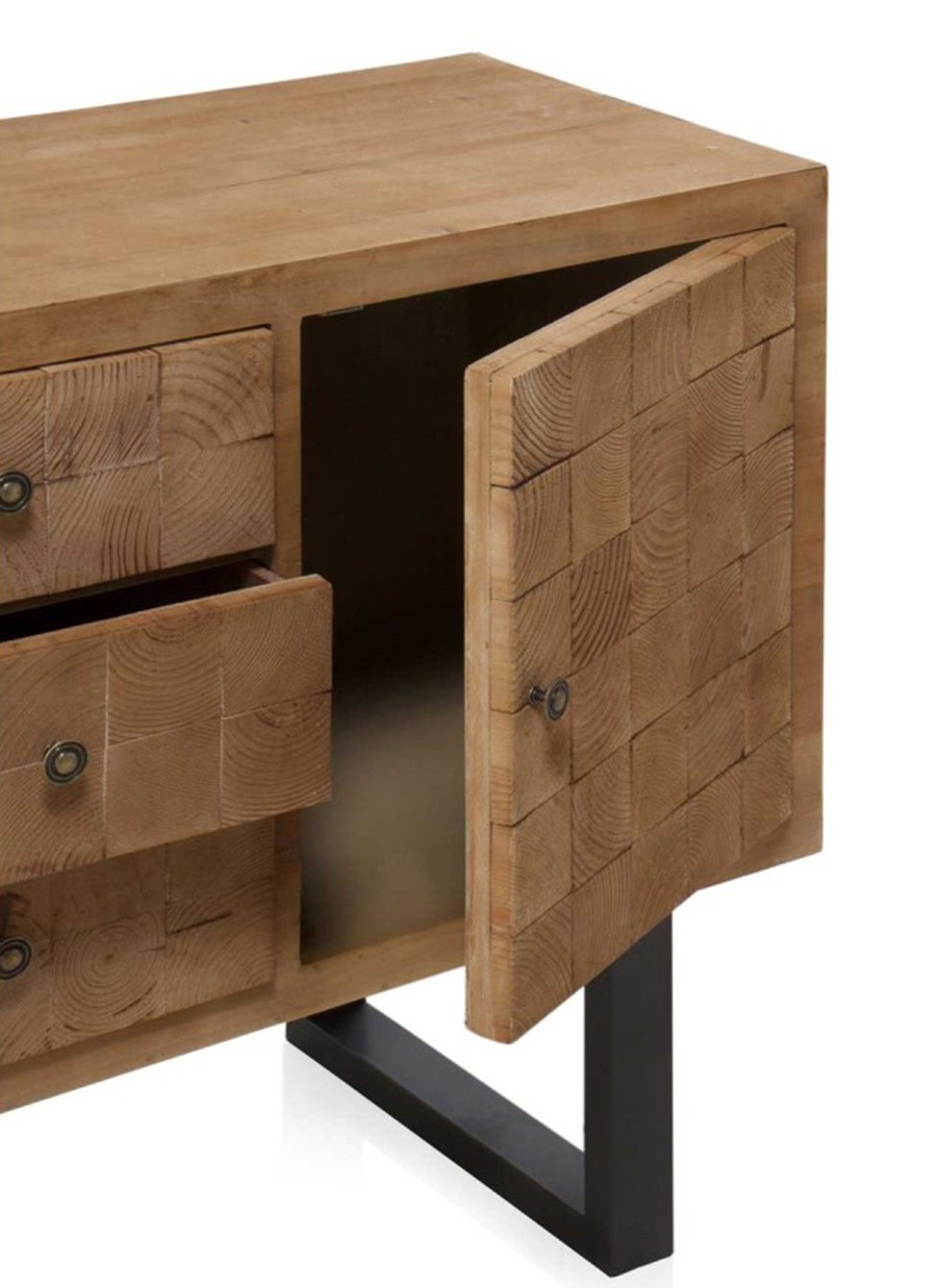 Aparador Square 122x42x78 cm