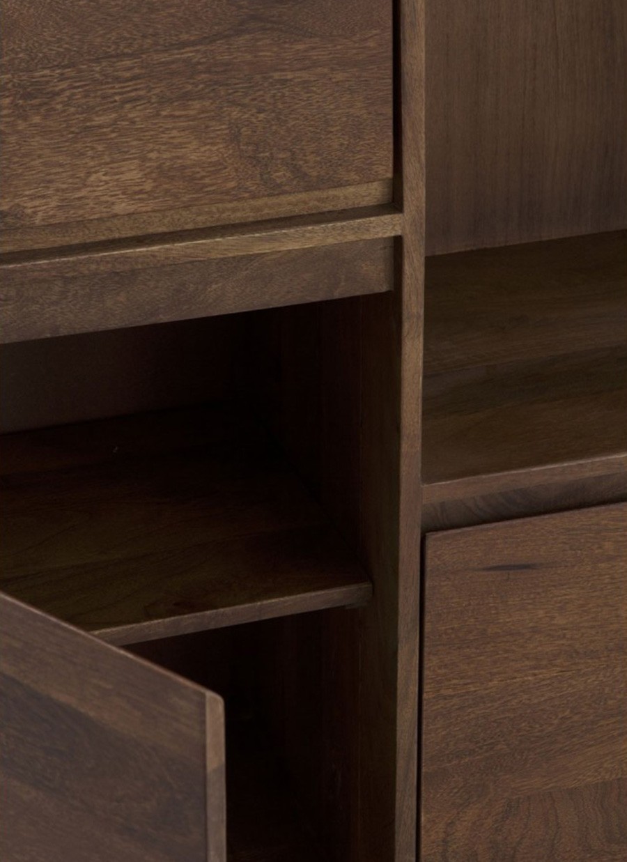 Aparador Luxem 110x40x140 cm