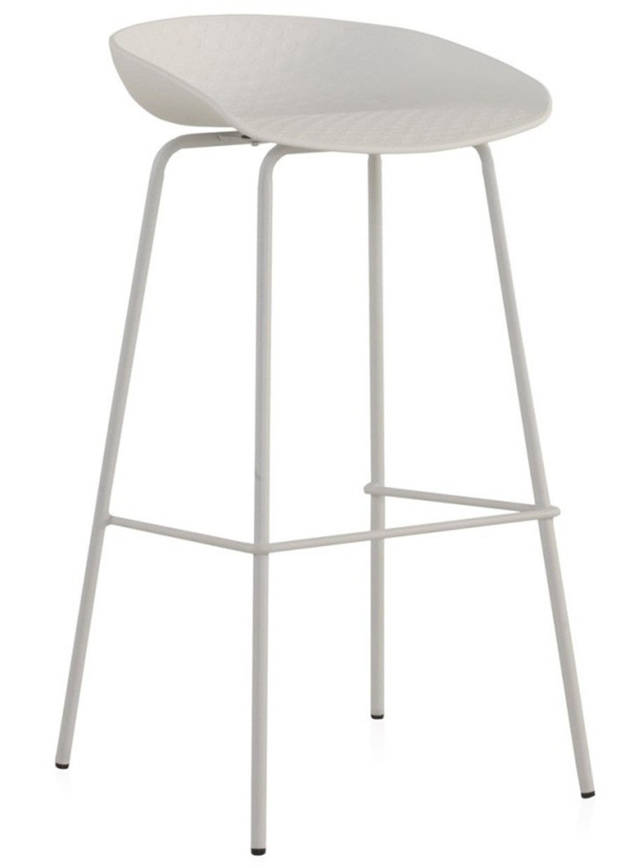 Pack 2 Taburetes Lina Blanco 43x42x84 cm