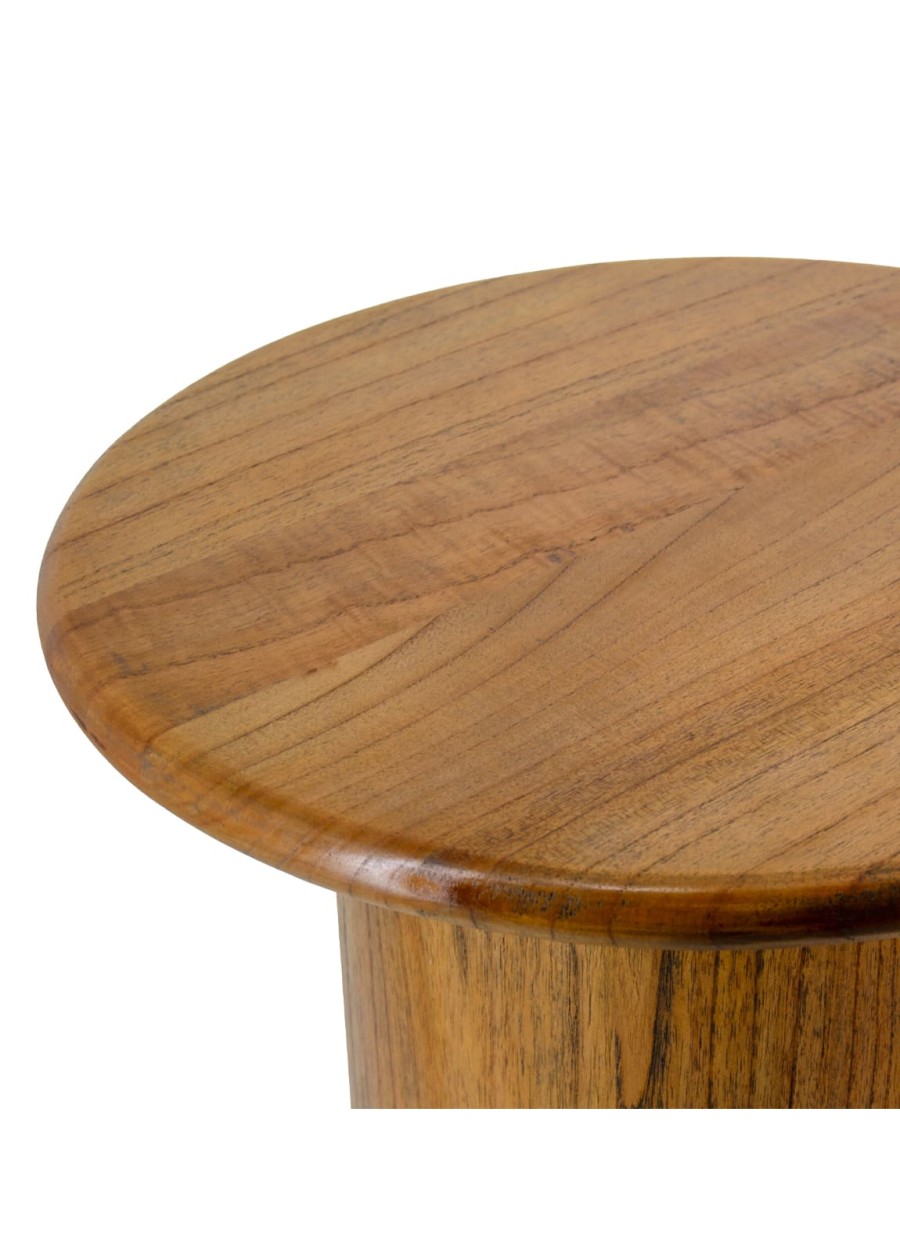 Mesa Auxiliar Mindi Pata Cilíndrica...