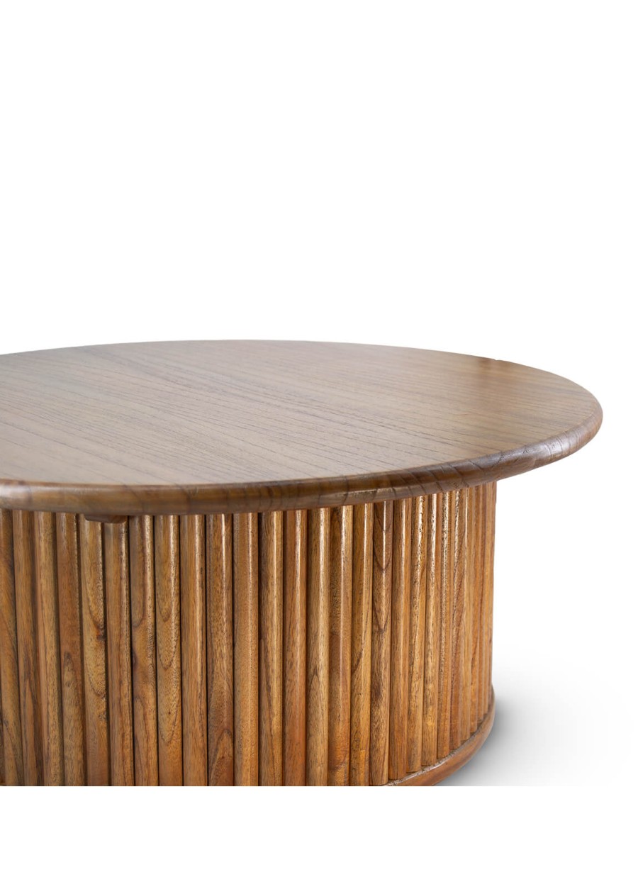 Mesa Auxiliar Mindi  80Øx32cm