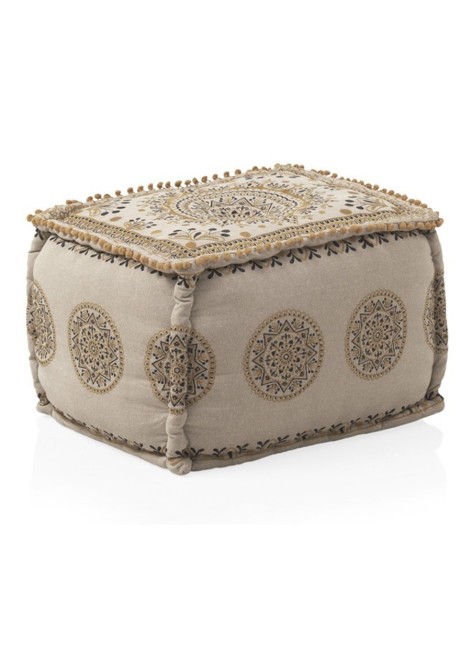 Puff Marge Mostaza 55X45X40 cm 2