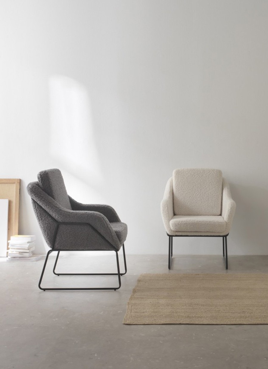 Sillon Caor Gris 71x73x92 cm