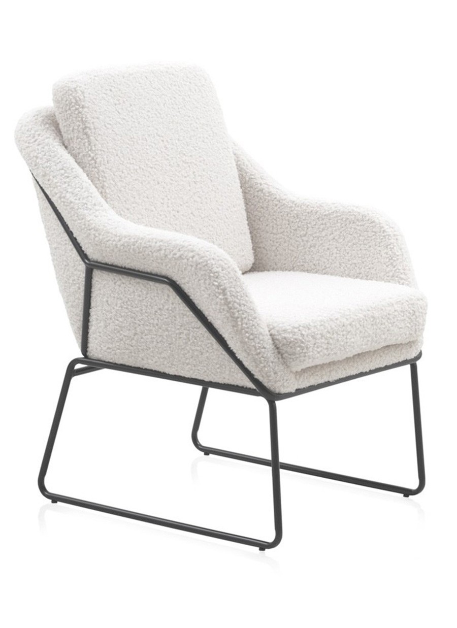 Sillon Caor Blanco 71x73x92 cm Sillon Caor Blanco 71x73x92 cm