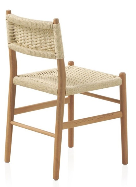 Silla Enzo Madera 44x50x77 cm 2