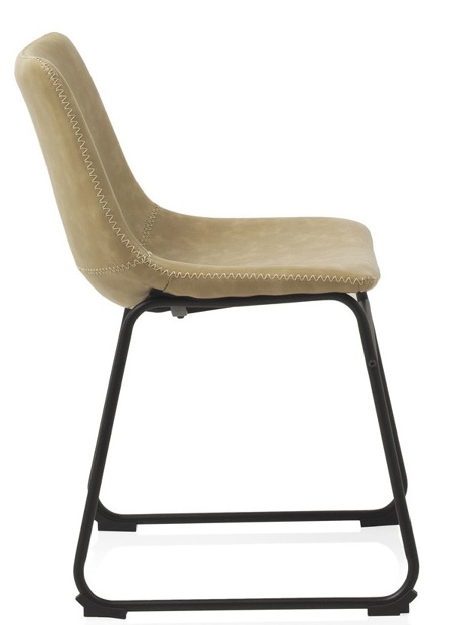 Pack 4 Sillas Vilma Crema 47x50x77 cm