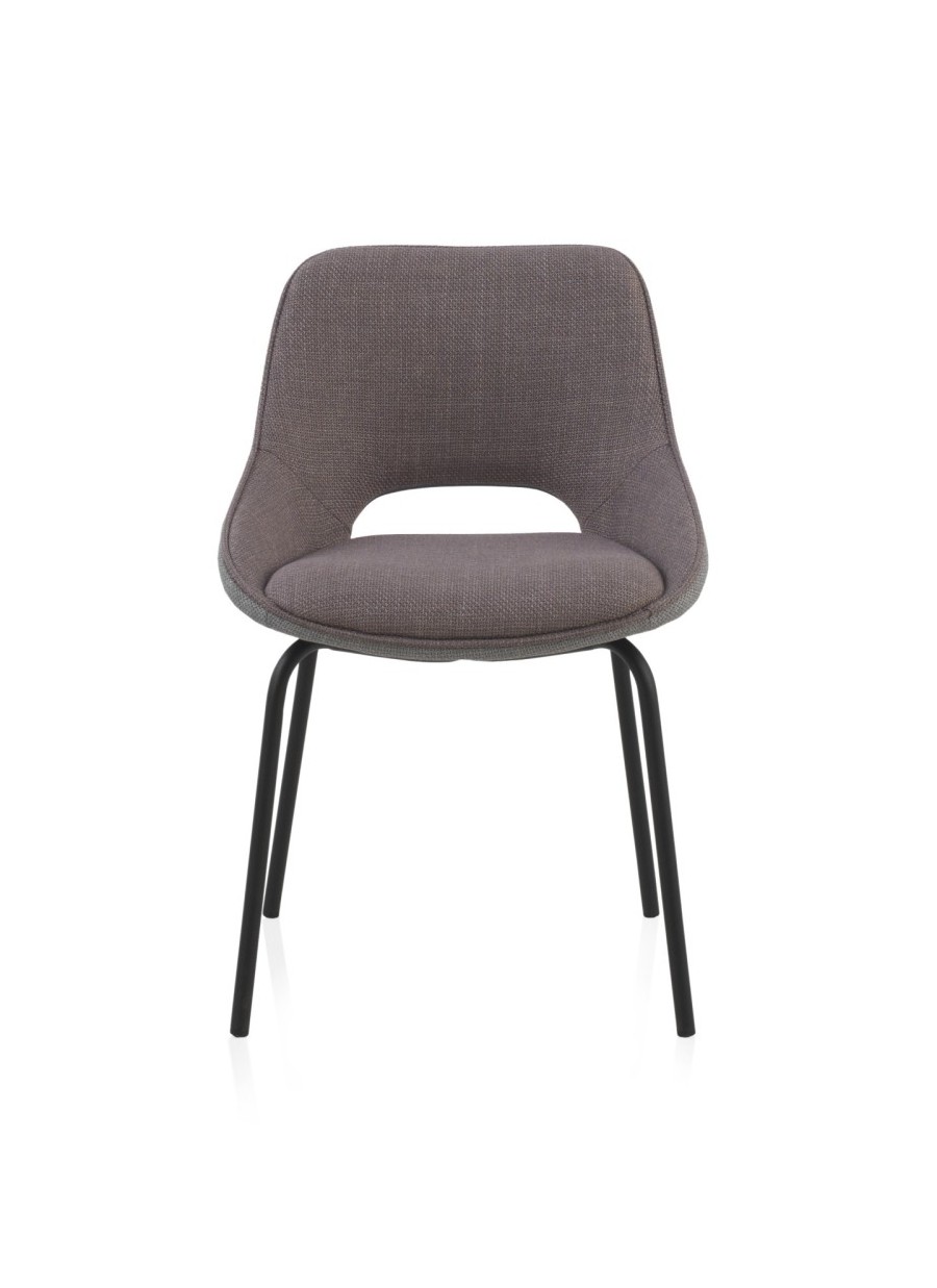 Pack 4 Sillas Dors Granate/Gris...