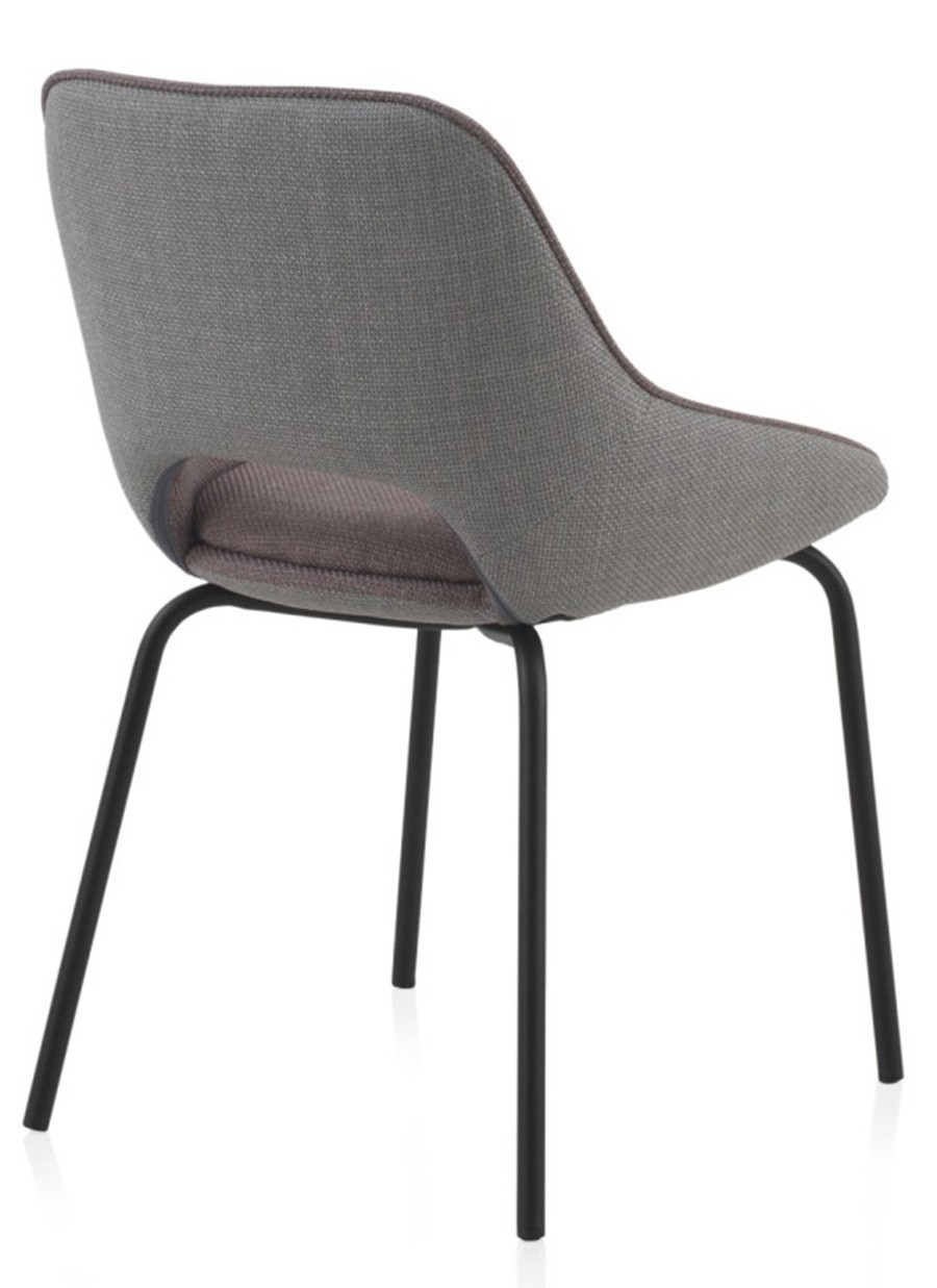 Pack 4 Sillas Dors Granate/Gris...