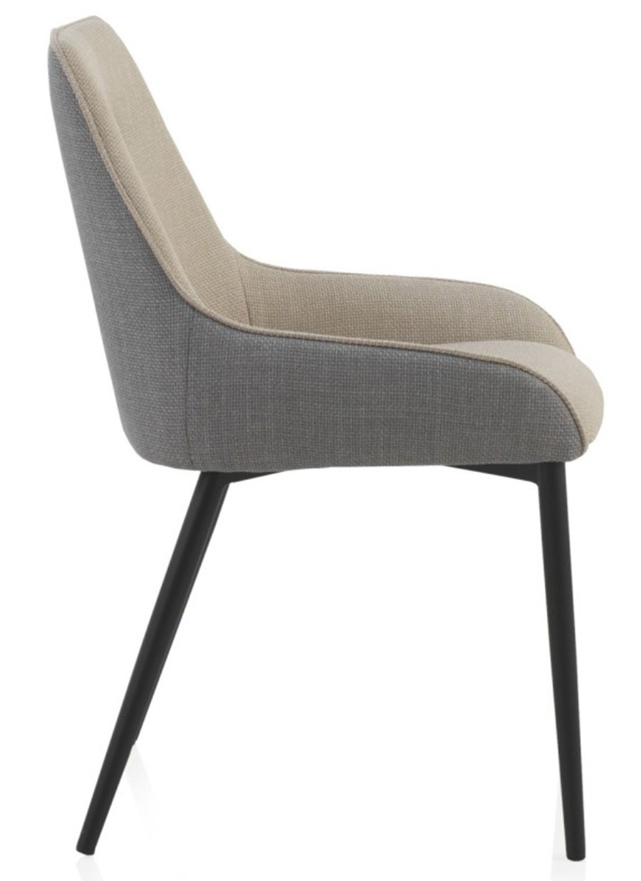 Pack 4 Sillas Ingrid Tapizadas...