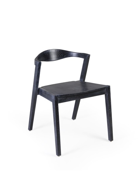 Silla Arco Negra Blanqueada...