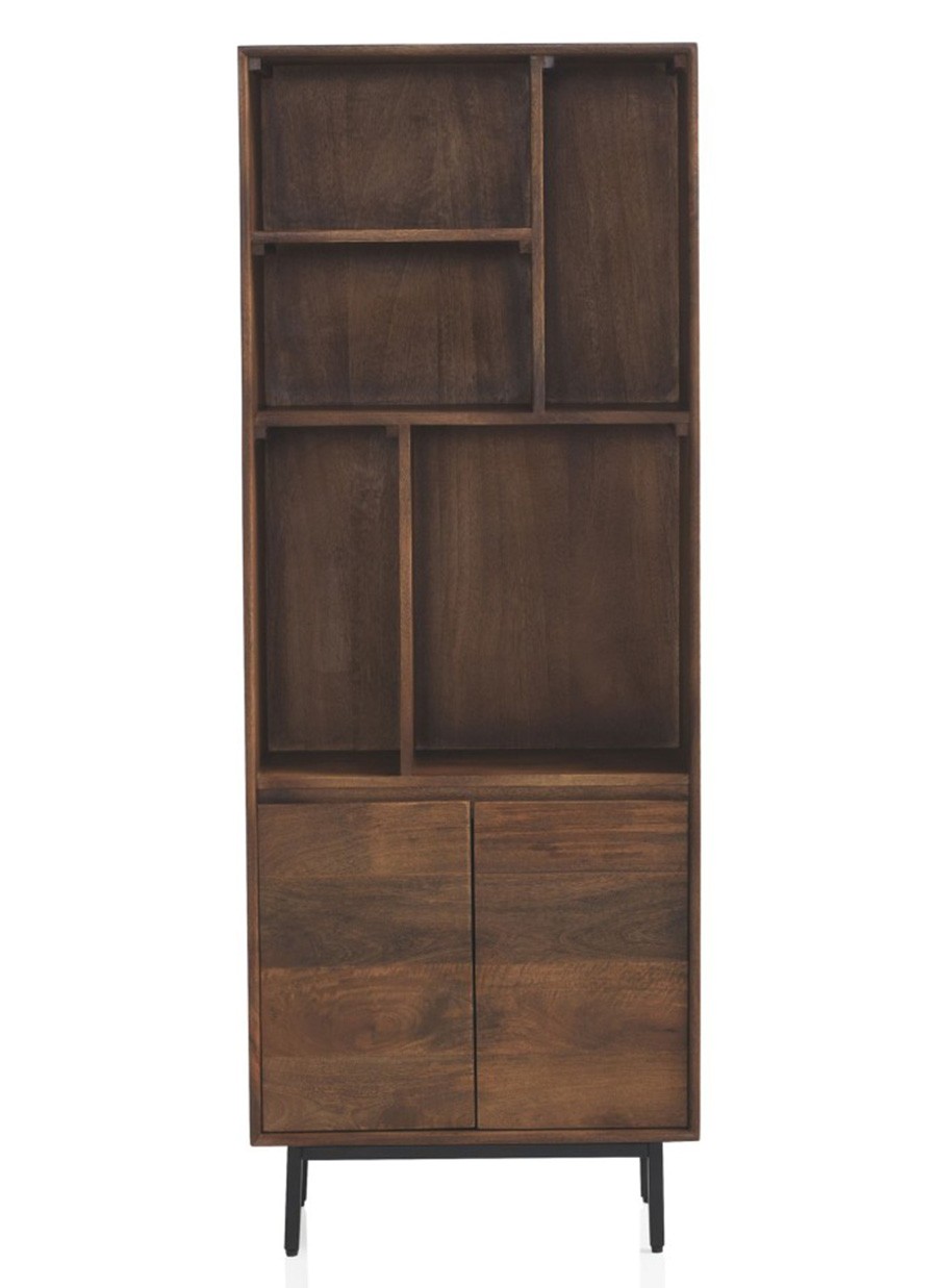 Librería Conor Mango 60x30x160 cm