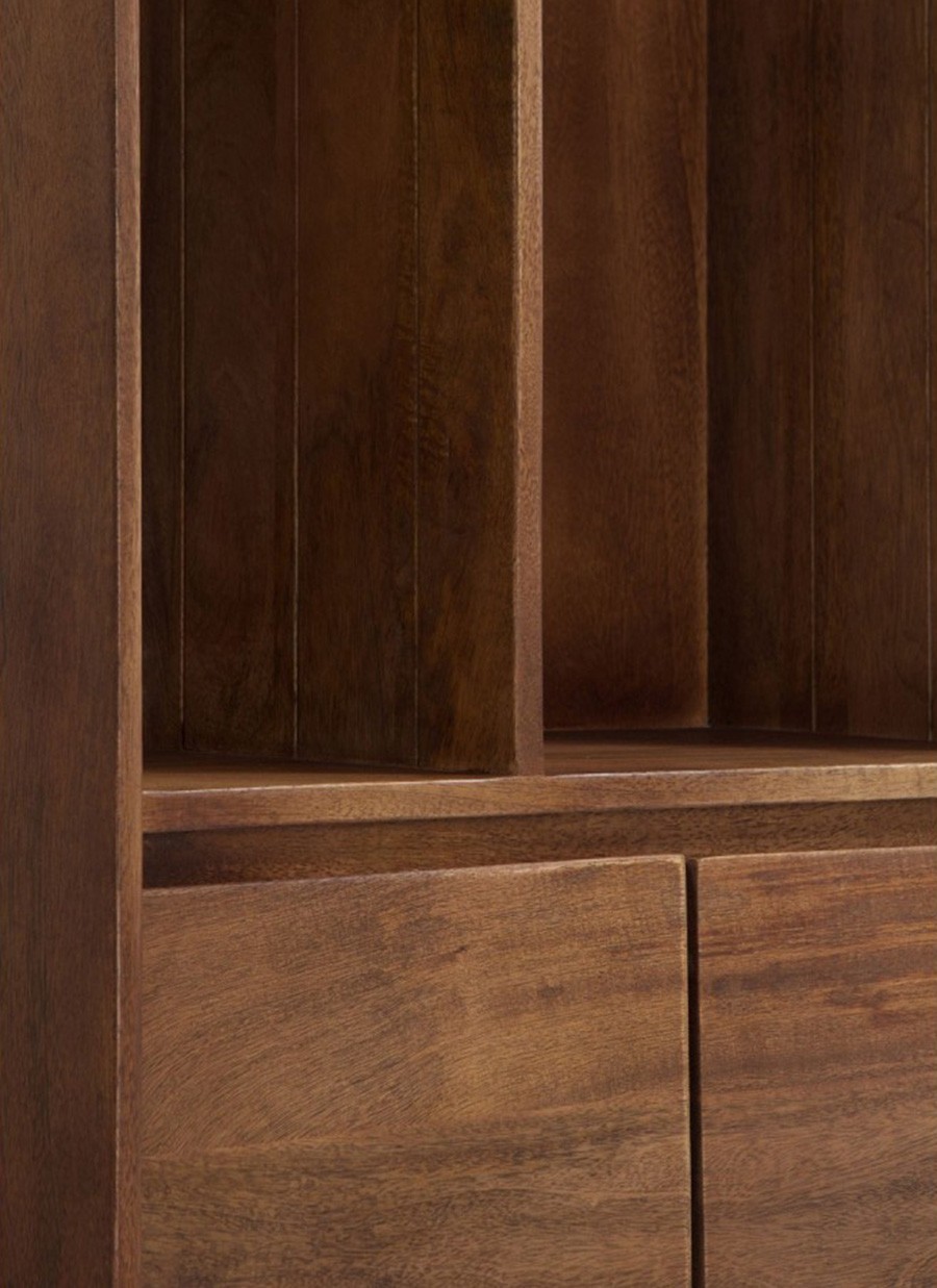 Librería Conor Mango 60x30x160 cm