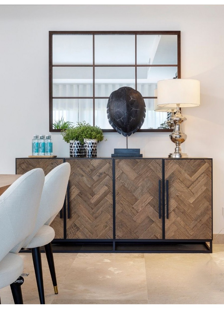 Aparador Alan Roble Envejecido y...