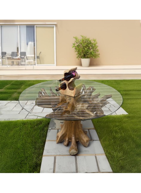 Mesa Raíz Teka Blanqueada... 2