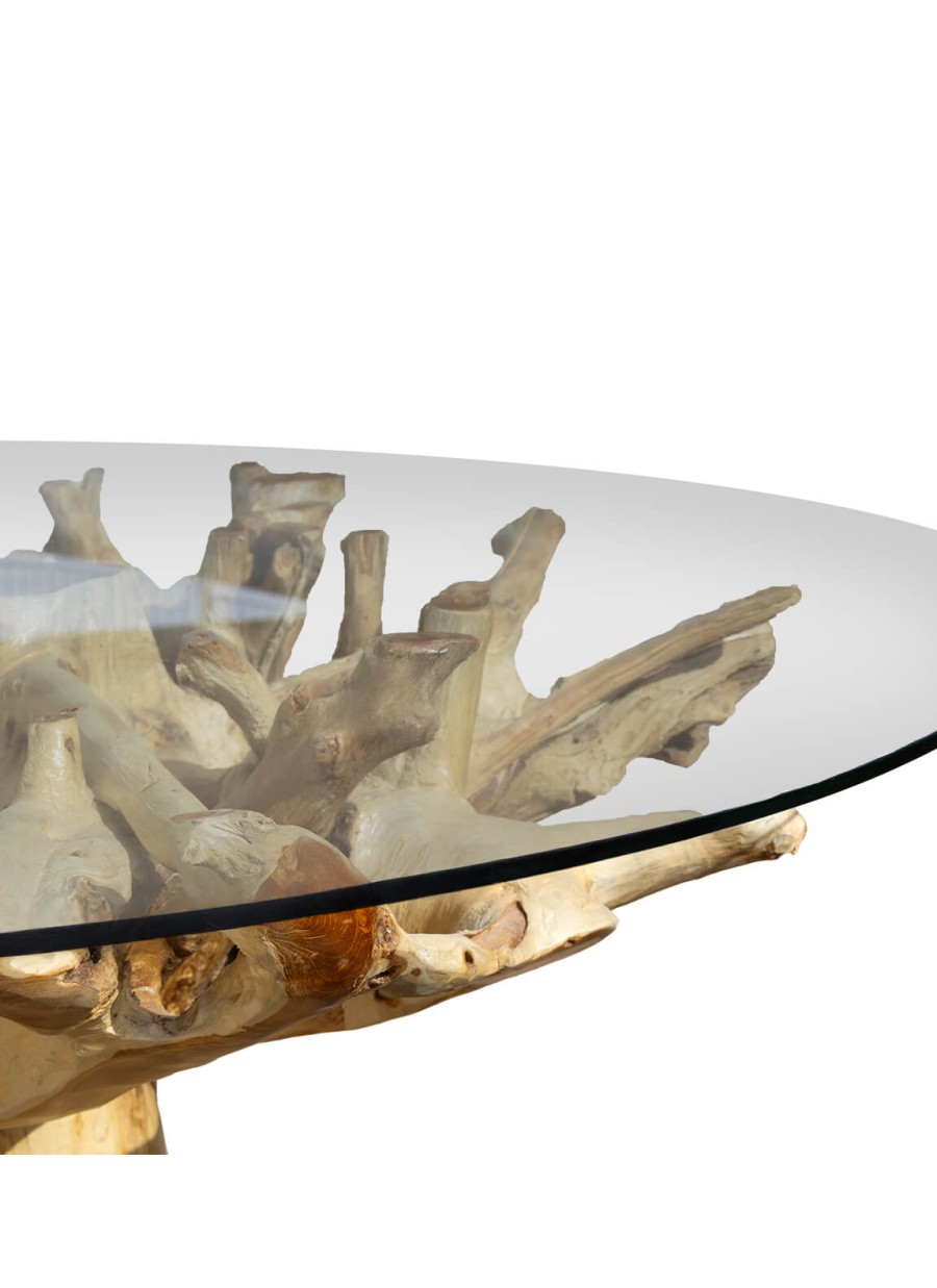 Mesa Raíz Teka Blanqueada 2 piezas...