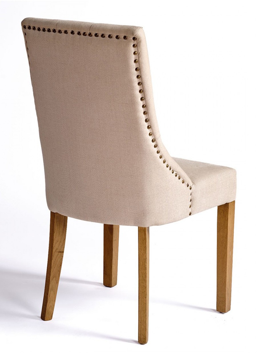 Silla Irlanda de Lino y Roble Natural...