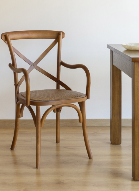 Sillon Paris cruz 50x43x90cm