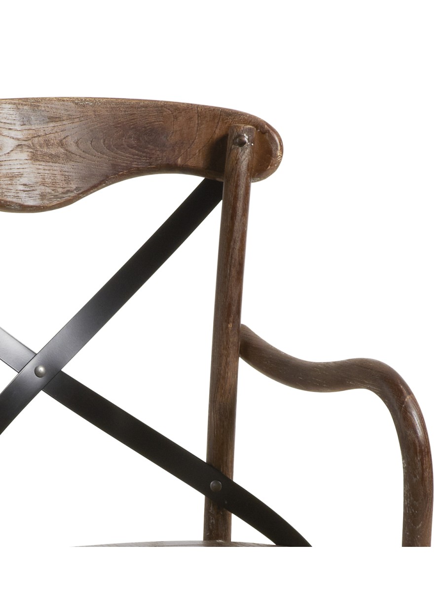 Sillón Chicago Cruz 54x58x92cm