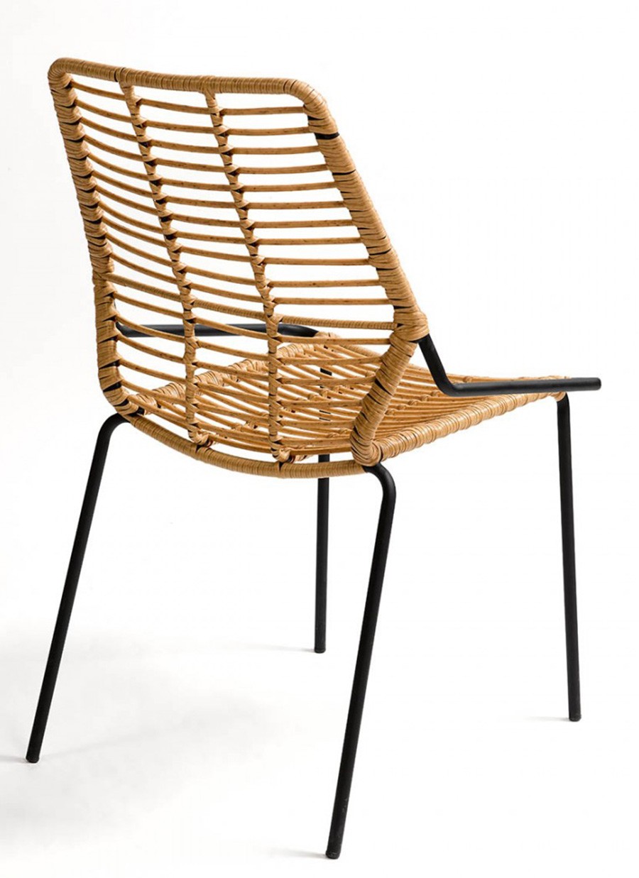 Silla Líbano de Ratán 52x63x89 cm