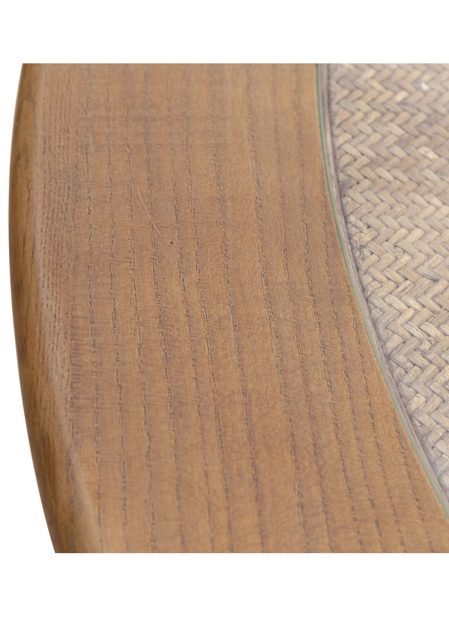 Mesa Comedor Manila Rattan 120Øx76cm