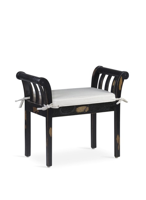 Banqueta Kipas Negra Con...