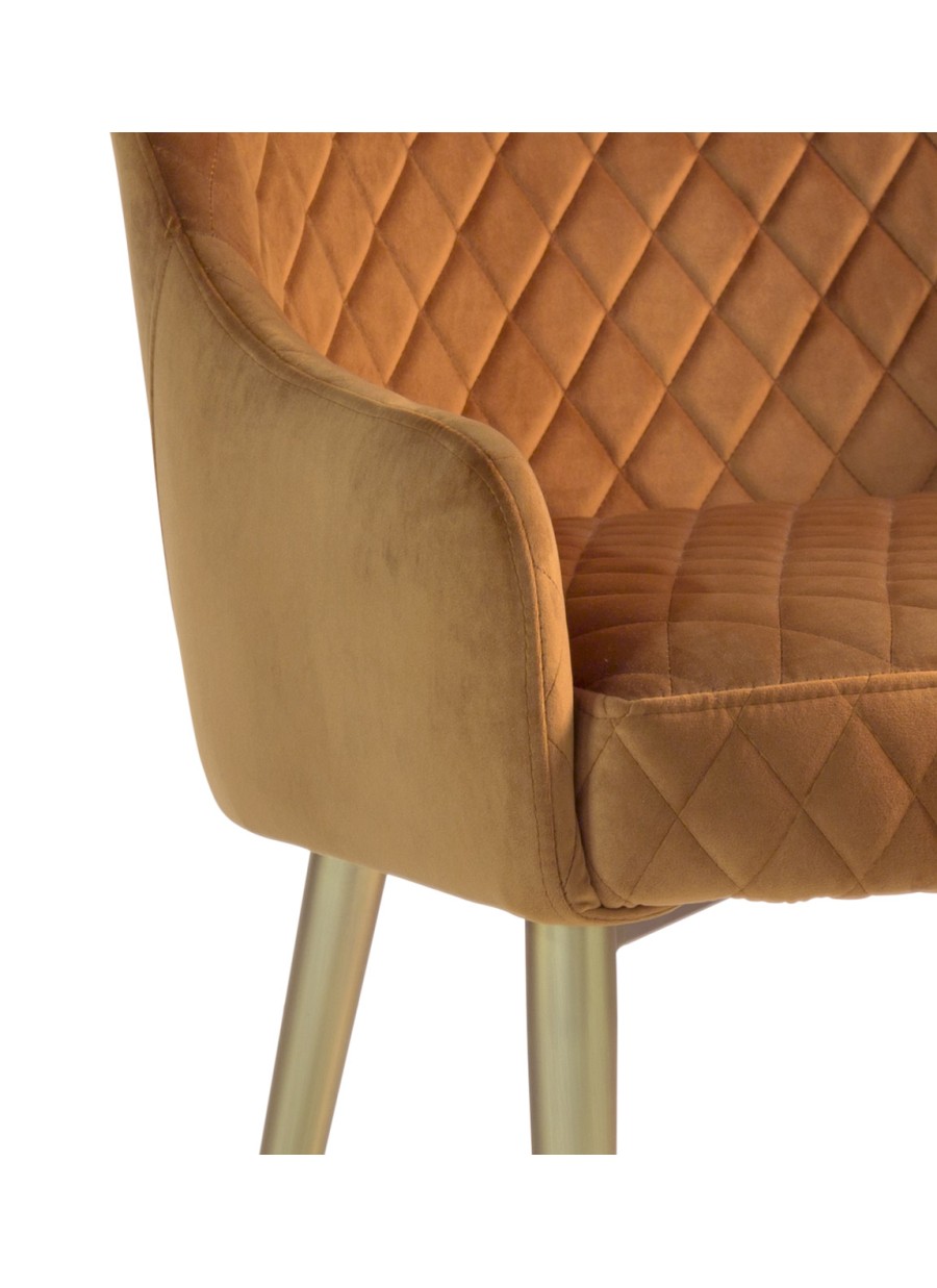 Sillón Melissa Miel  70x63x86cm