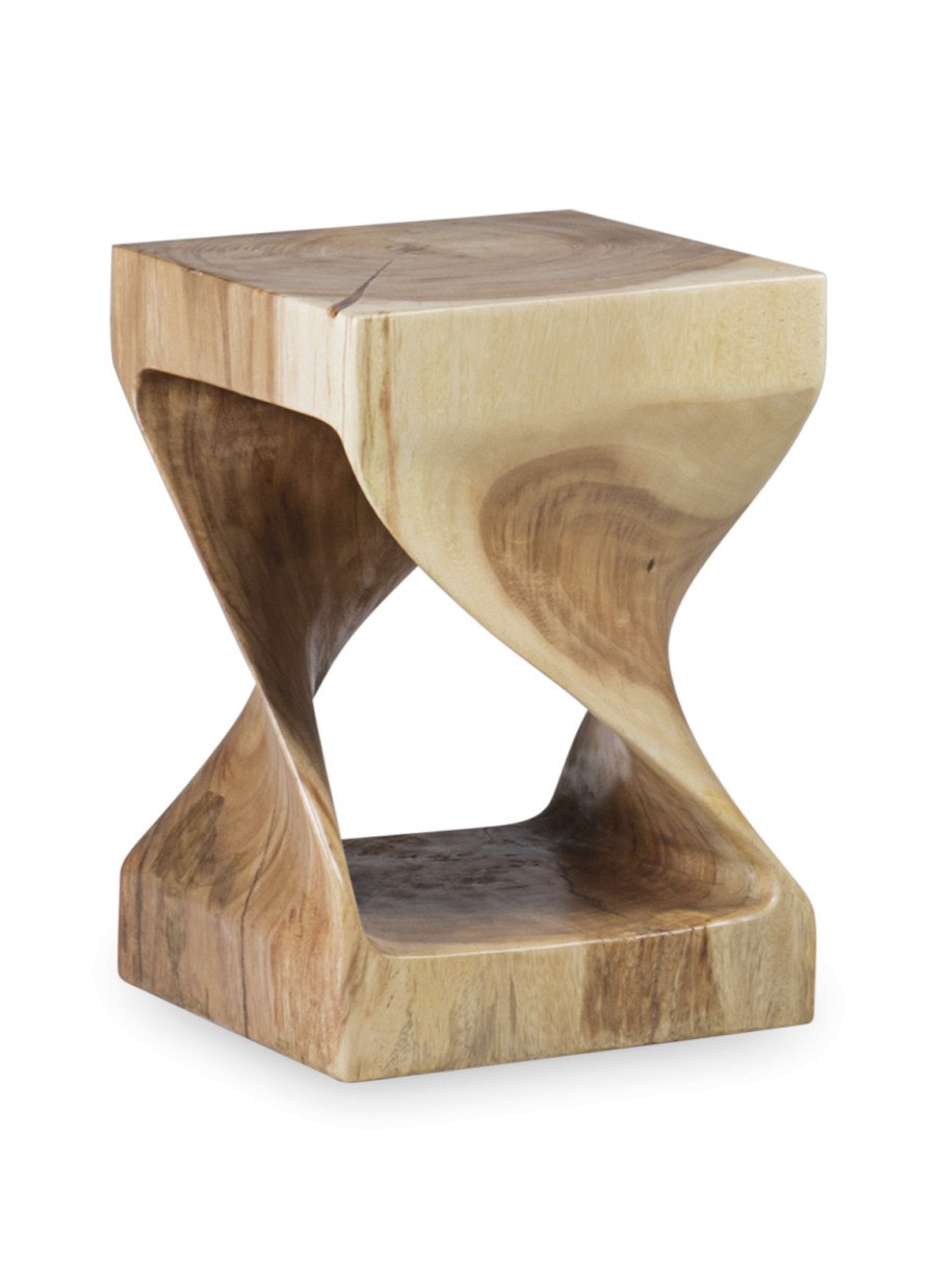 Mesa Auxiliar Cuadrada Tronco Curvo...