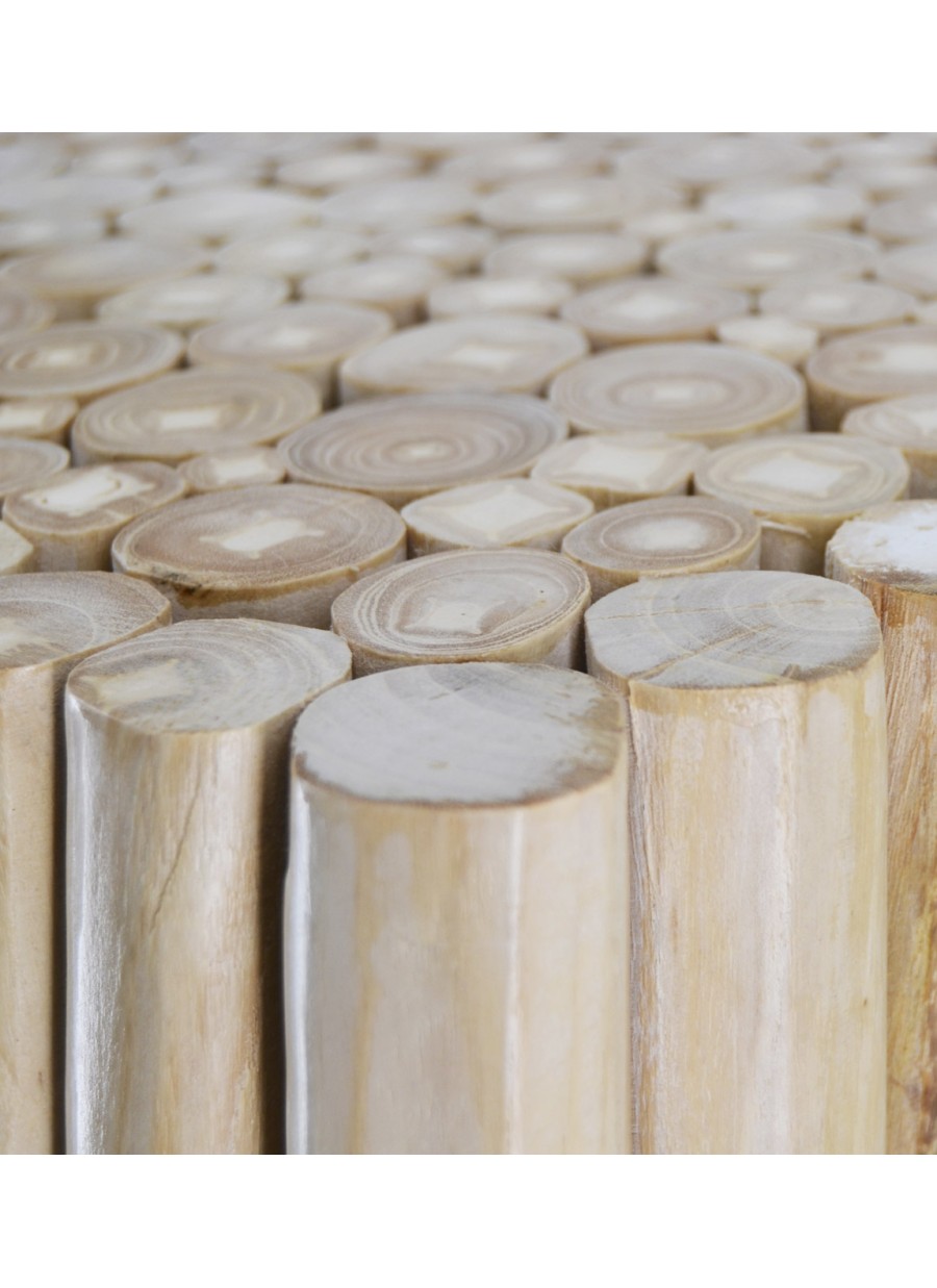 Pedestal Alto Trozos Rama 33x33x77cm