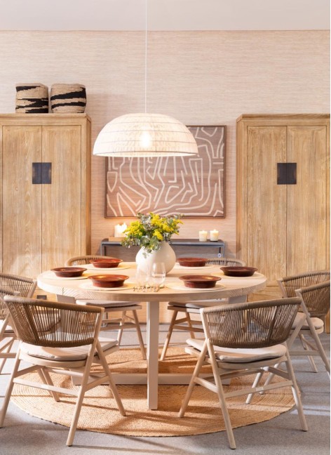 Mesa Letonia Teca y Metal... 2