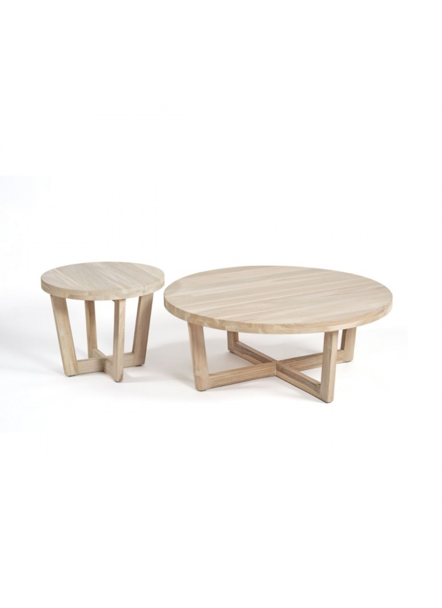 Mesa Dubay Madera de Teca 100x100x40 cm