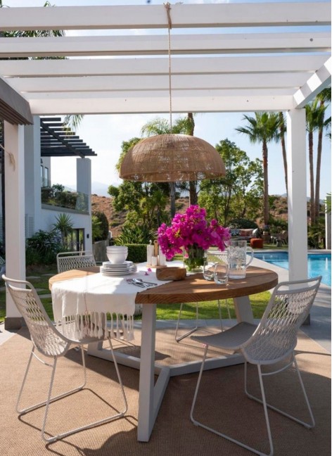 Silla Tokio Resina y Metal...