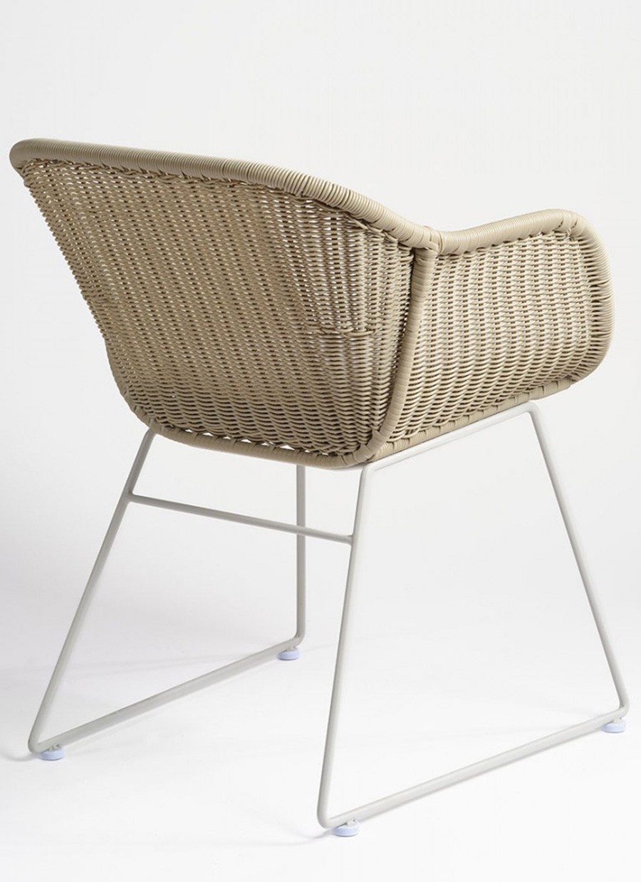 Sillón Gema Ratán Sintético y Metal...