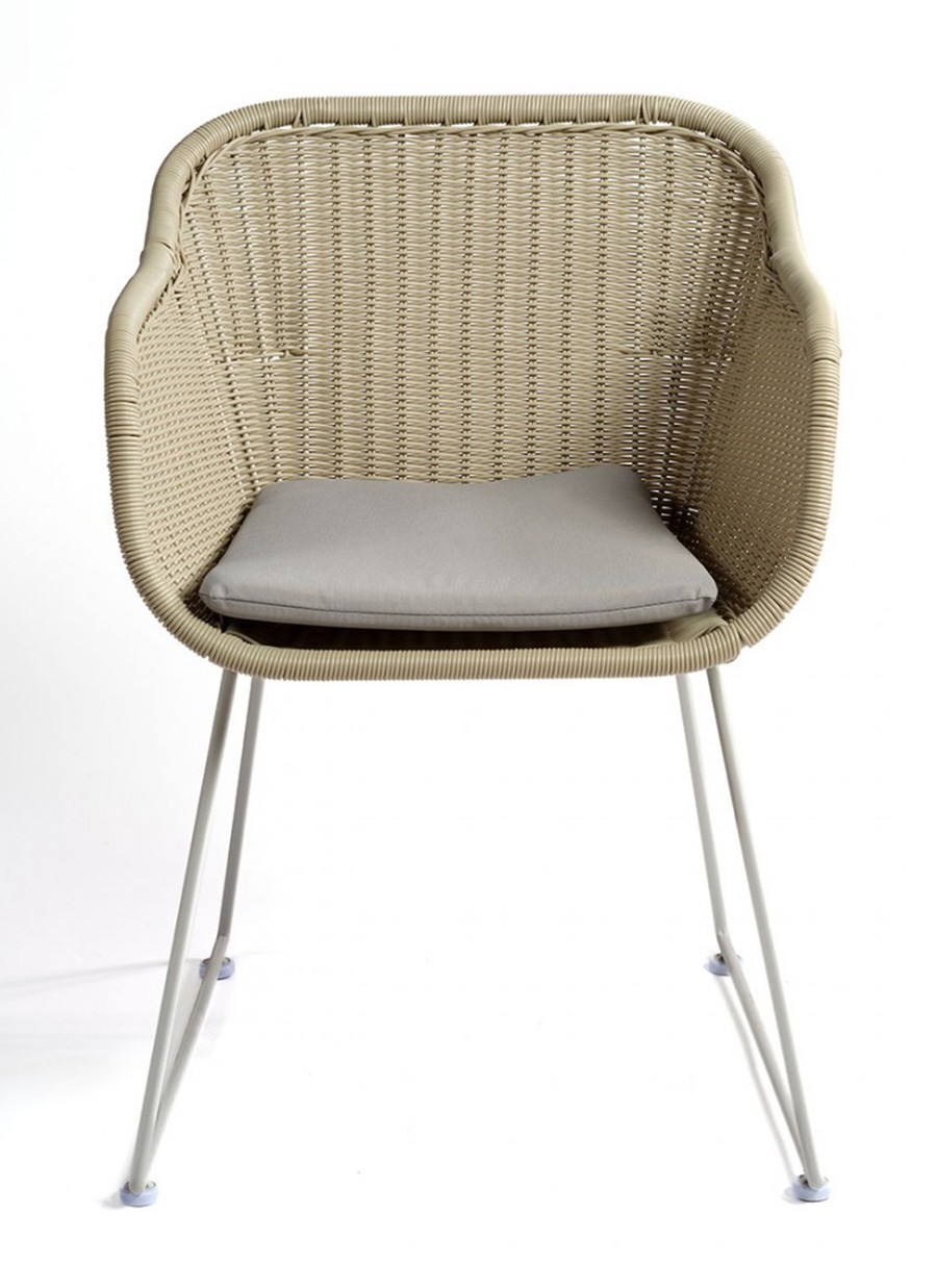 Sillón Gema Ratán Sintético y Metal...