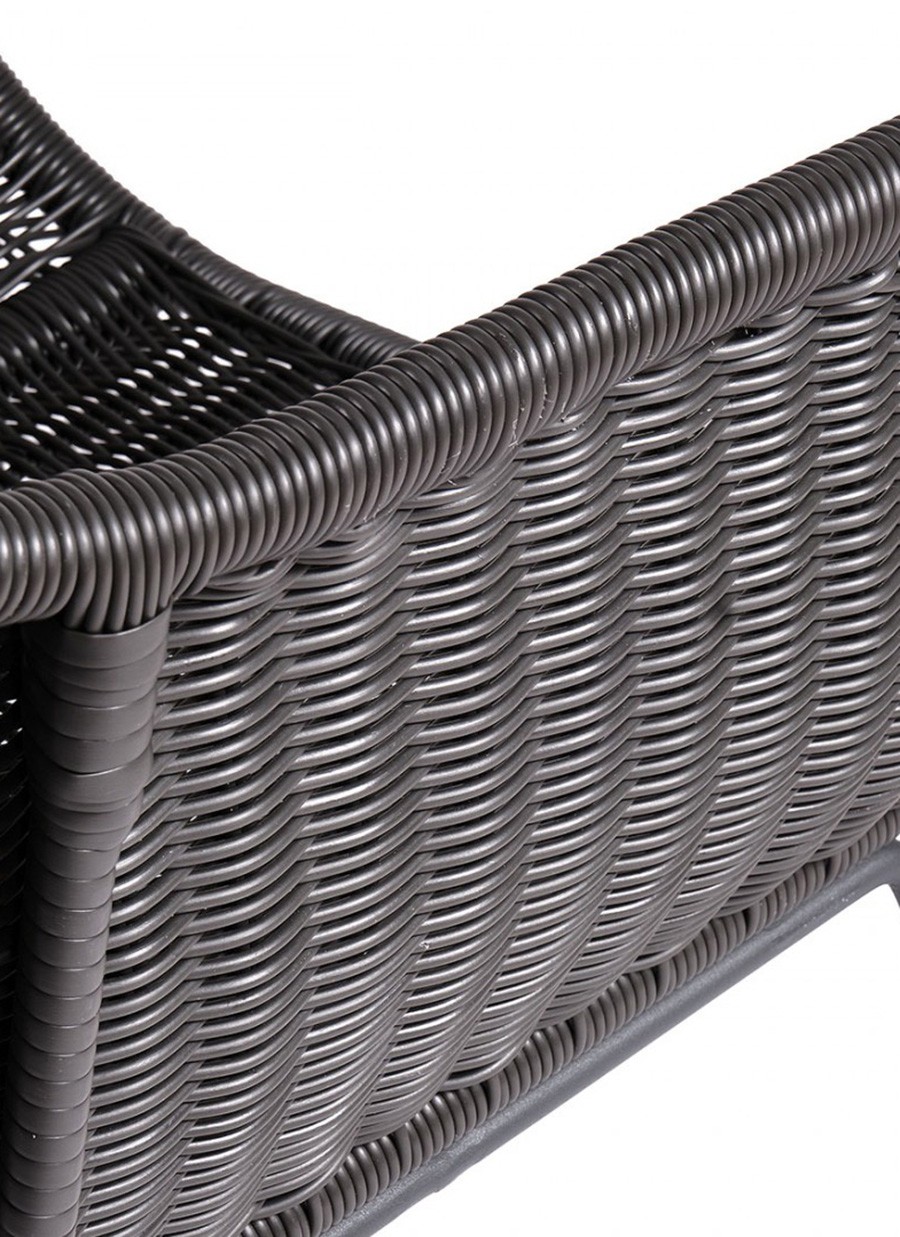 Sillón Marea Ratán Sintético y Metal...