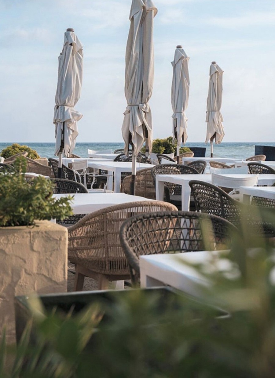 Silla Teca y Cuerda 62x62x81 cm