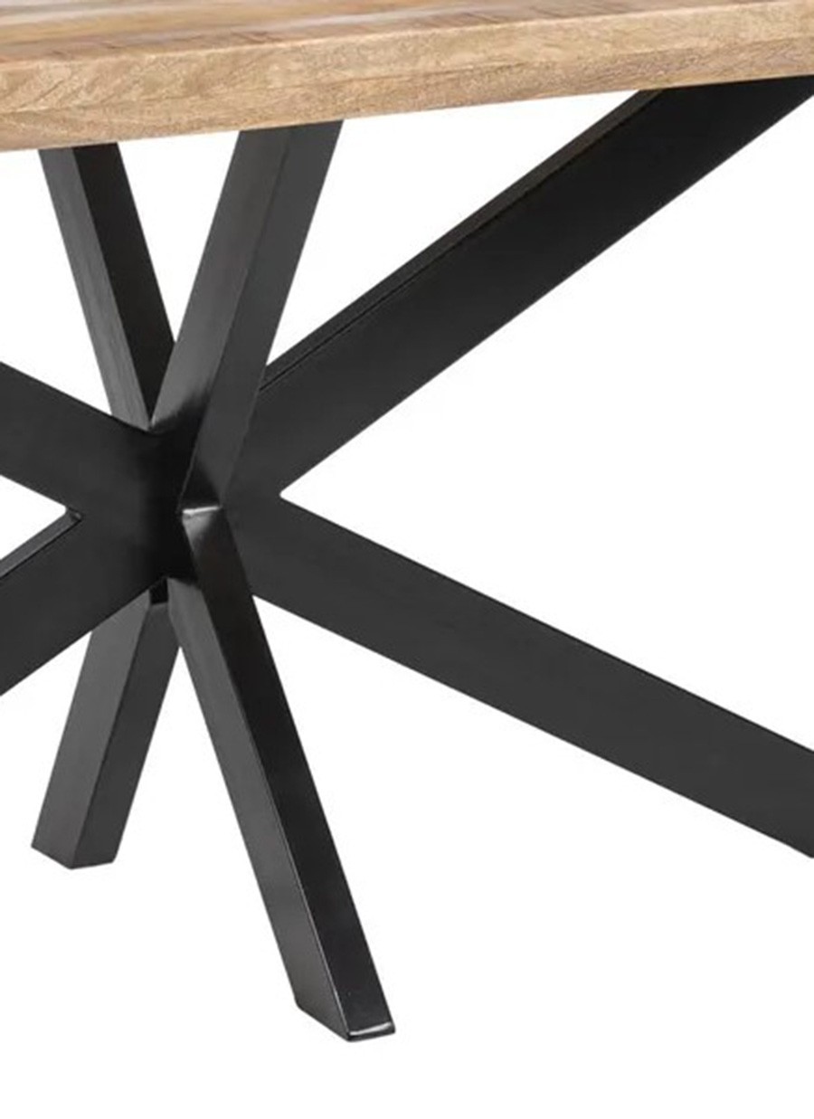 Mesa Kala Madera y Hierro 160x90x79 cm