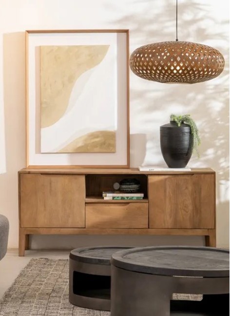 Mueble TV  Madera Mango...