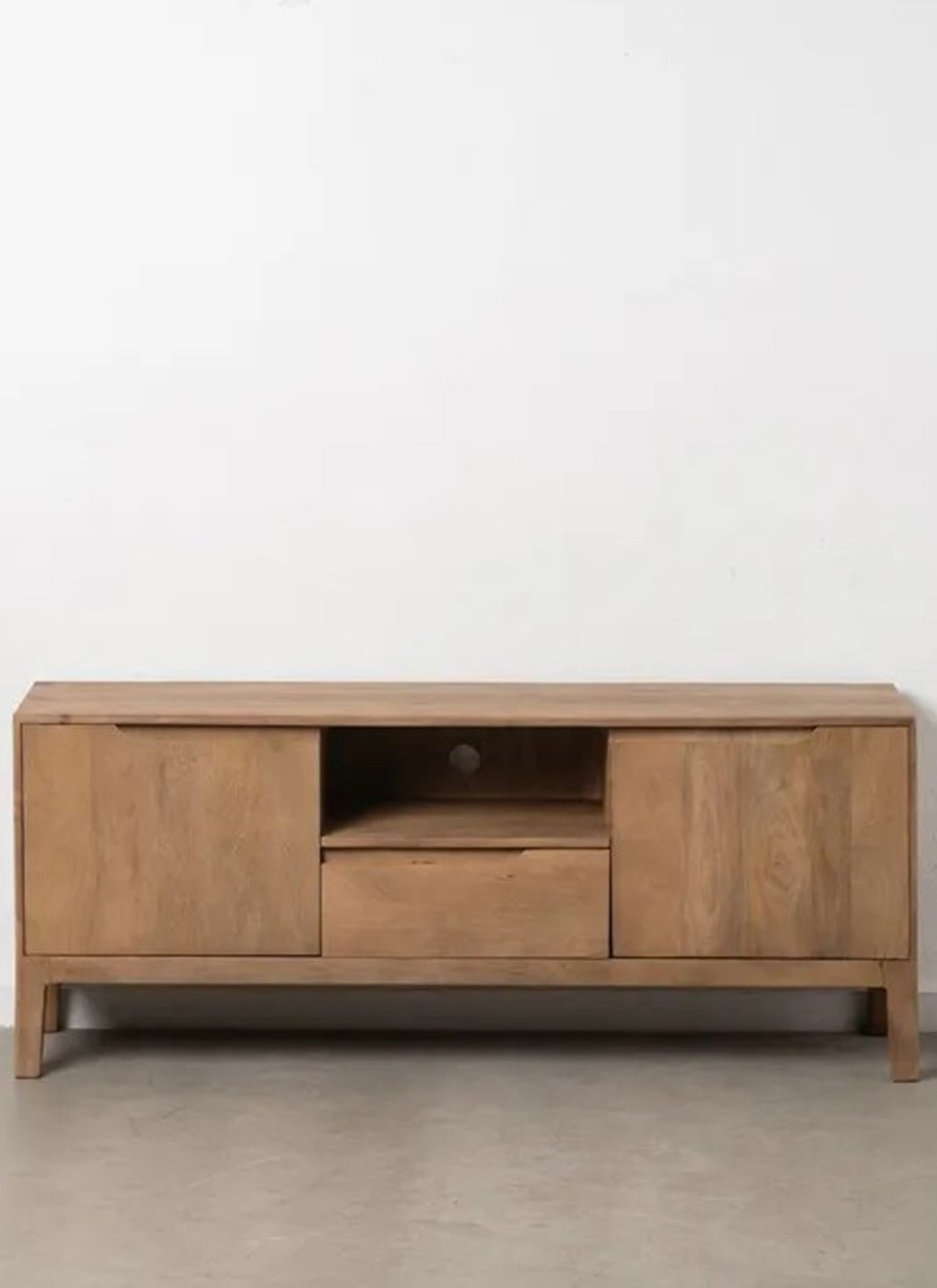 Mueble TV  Madera Mango 150x40x60 cm