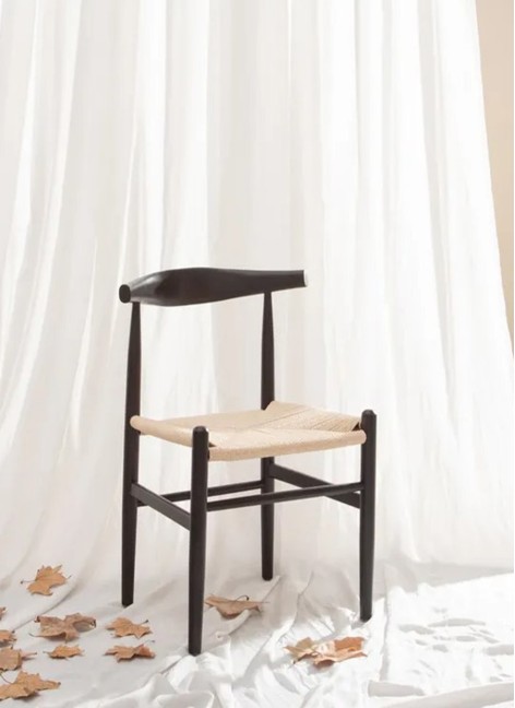 Silla Raíces Madera y Fibra...