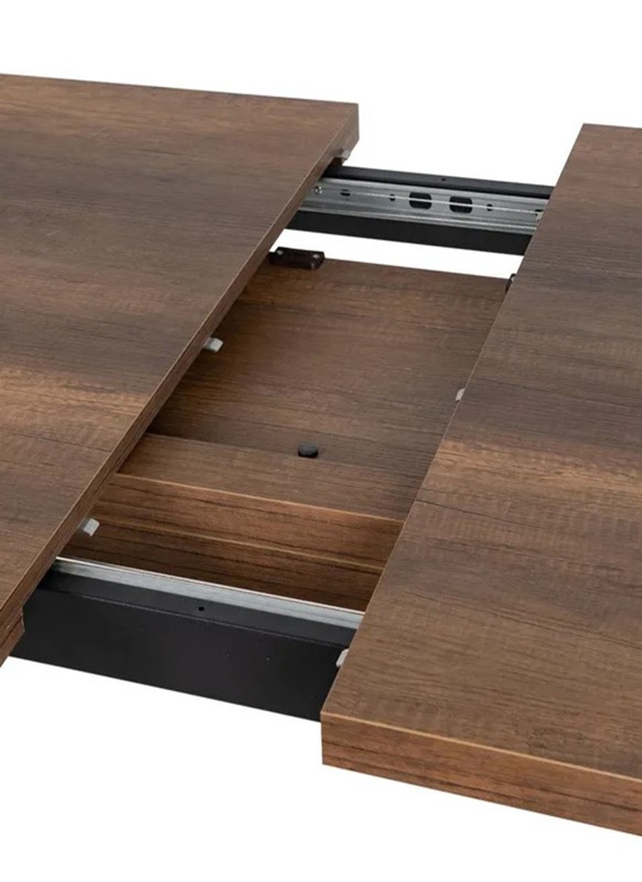 Mesa Coliana Madera y Metal 138 x 85...