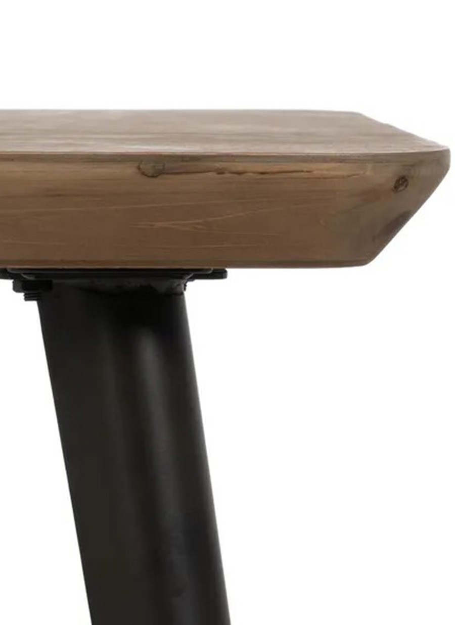 Mesa Carina Madera y Metal 120x60x43cm