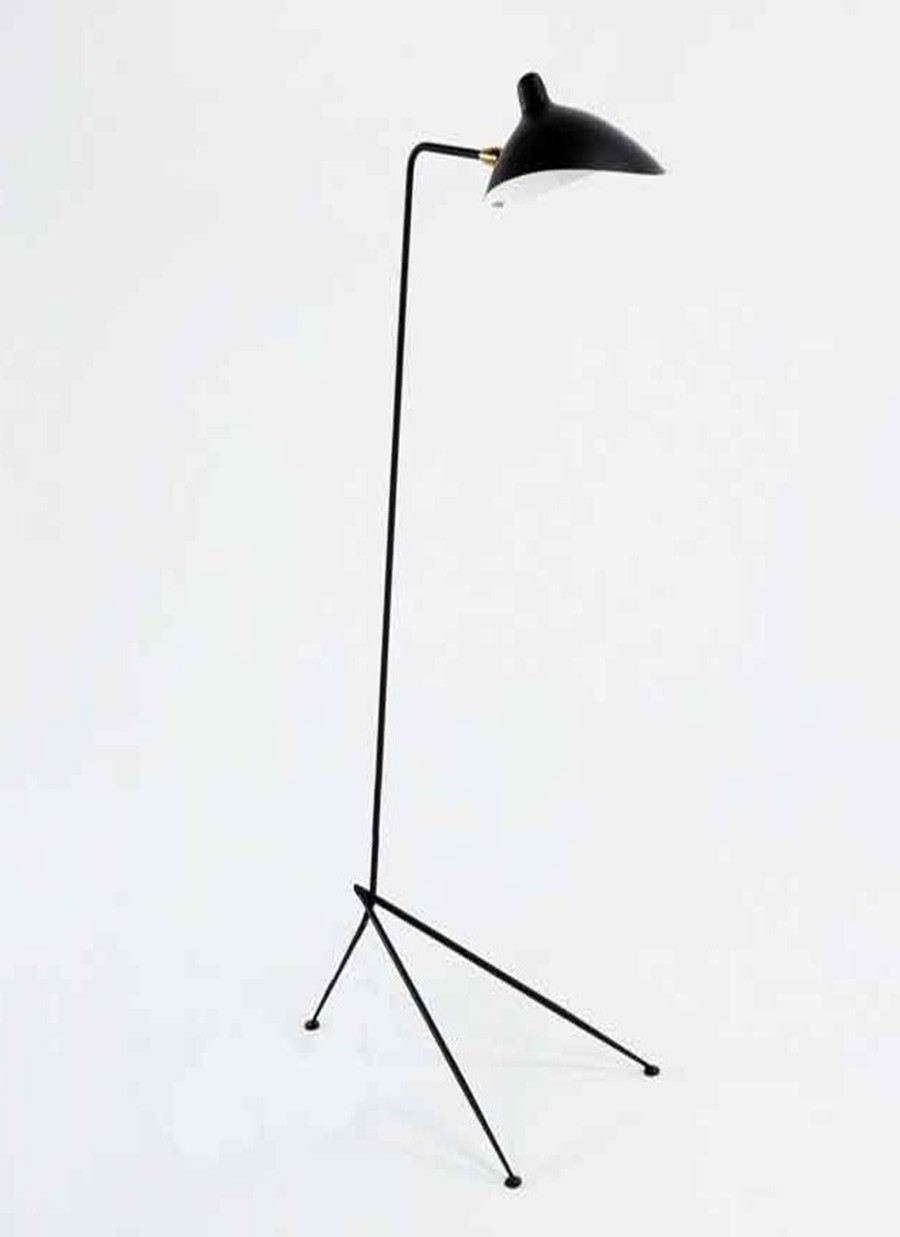 Lámpara Tokio de Pie Metal Negro...