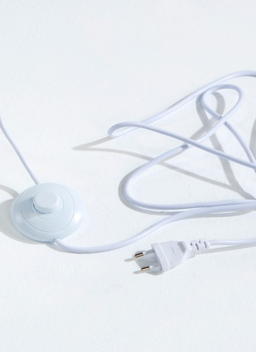 Lámpara Pekin de Pie Metal/Blanco...